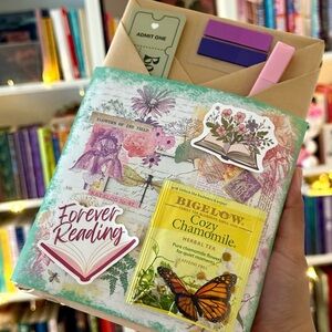 Cozy Chamomile Tea and Reading Set